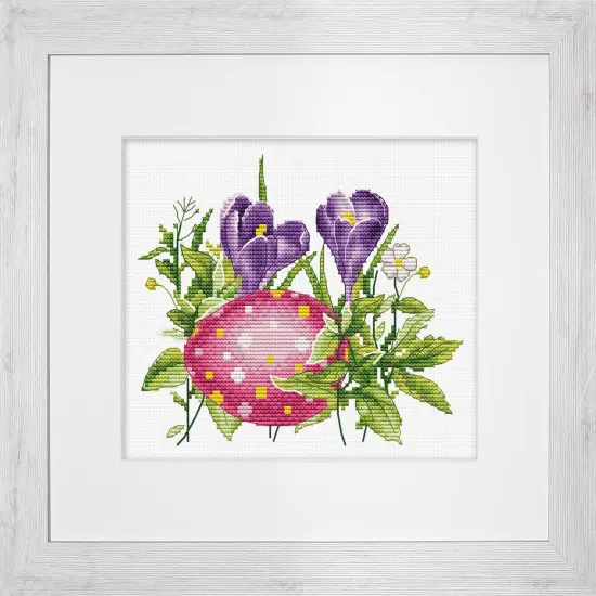 Easter Egg B1405L Counted Cross-Stitch Kit {1}