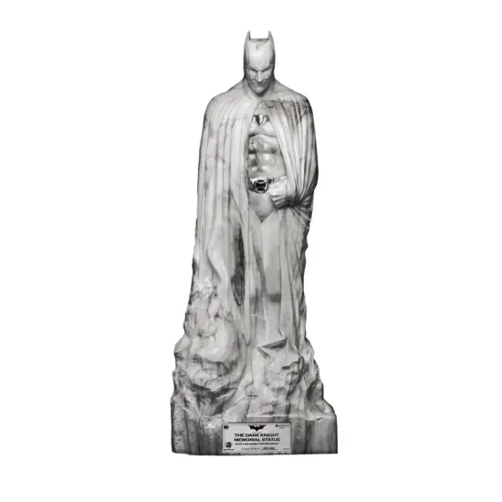 The Dark Knight Rises White Faux Marble Memorial Statue Table Top {1}