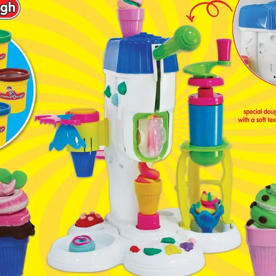 Creative Dough Fun Dough Activity Set - Ice Cream Factory {2}