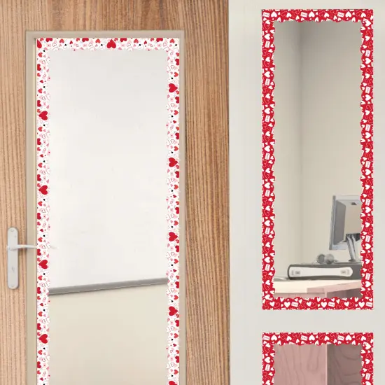 Big Dot of Happiness Valentine's Day Hearts - Scalloped Classroom Decor - Bulletin Board Borders - 51 Feet {6}