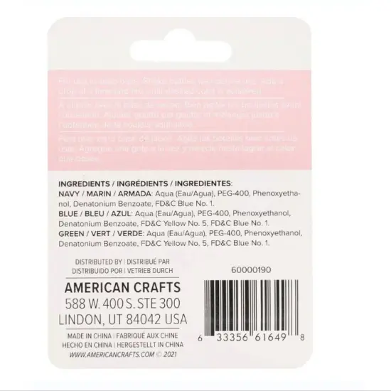 We R Memory Keepers SUDS Soap Maker Colorant 3ml 3/Pkg-Cool Beach - 60000190 by American Crafts {3}