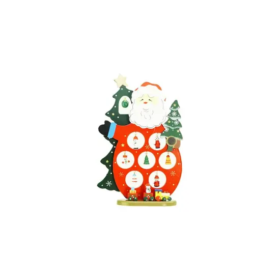 Northlight Santa Claus Cut-Out Ornament Holder Christmas Decoration - 10.25" Red {1}