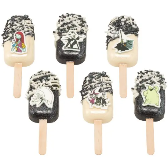 Disney Tim Burton's The Nightmare Before Christmas Sweet D&eacute;cor&reg; Edible Decorations 12ct {4}