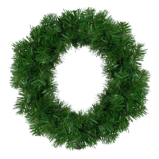 Northlight Deluxe Windsor Pine Artificial Christmas Wreath - 16" - Unlit Green {1}