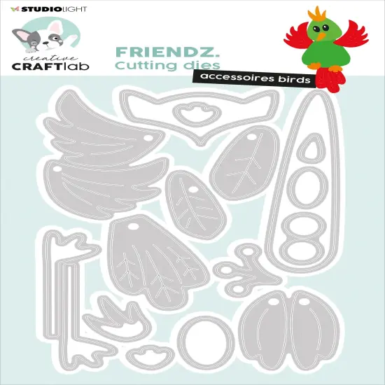 Studio Light Friendz Cutting Die-Nr. 701, Birds {1}