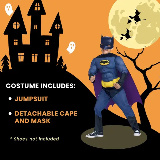 DC Batwheels Batman Classic Child Muscle Costume {4}