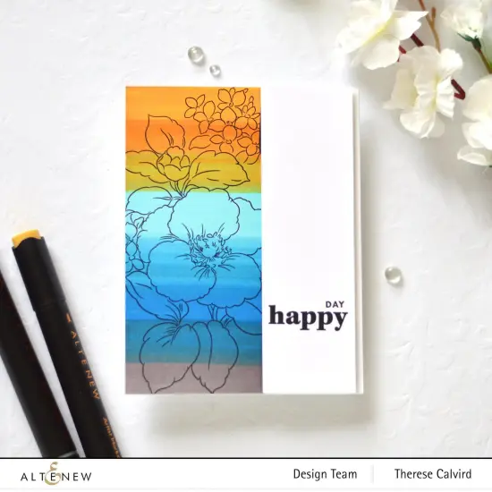 Beach Garden Artist Alcohol Markers Set K {6}