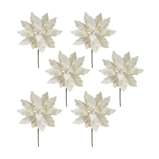 Poinsettia Stem (Set of 6) {1}