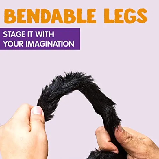 JOYIN 5 Ft. Halloween Outdoor Decorations Hairy Spider,Scary Giant Spider Fake Large Spider Hairy Spider Props for Halloween Yard Decorations Party Decor, Black {6}