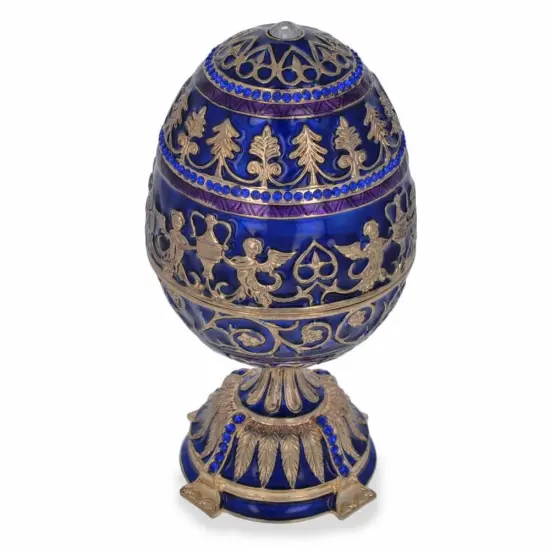1912 Tsarevich Royal Imperial Easter Egg 5.5 Inches {5}
