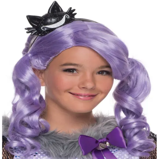 Childs Girls Kitty Cheshire Cat Wig Costume Accessory {1}