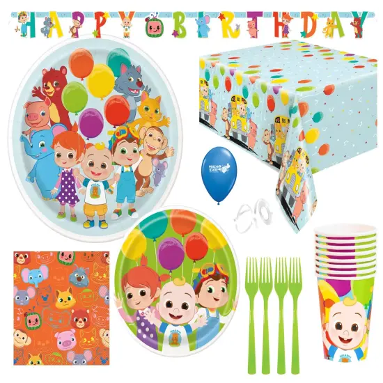 Cocomelon Birthday Party Supplies | Cocomelon Decorations | Cocomelon Tableware {6}