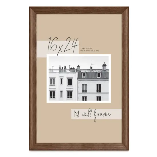 MCS Classic Edge Frame - 16" x 24" Walnut {1}