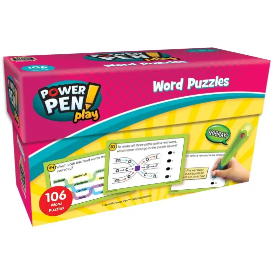 Power Pen&reg; Play: Word Puzzles, Grade 2-3 {1}