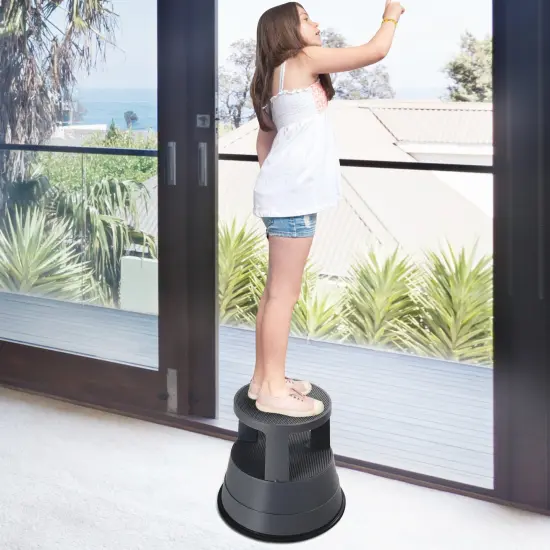 330 lbs Step Stool with Non-Slip Rubber Platform {6}