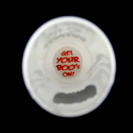 Three Sheets Hand Painted Ghost Pilsner Glass {5}