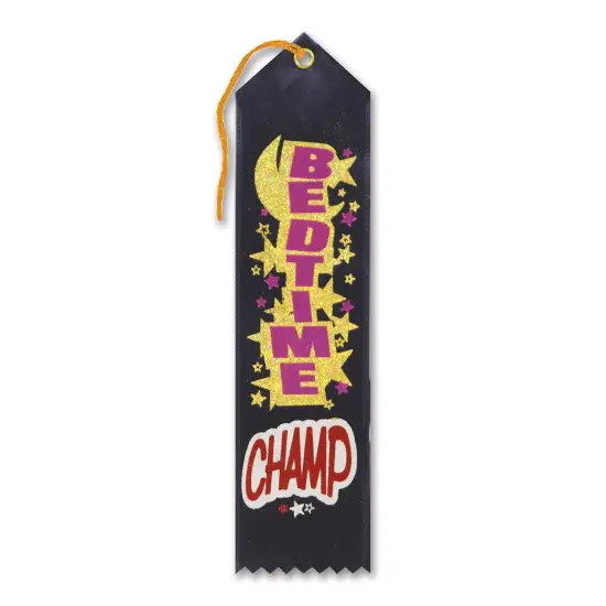Bedtime Champ Award Ribbon (Pack of 6) {1}