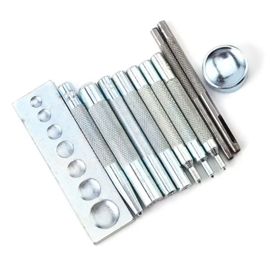 11-Piece Craft Tool Set for DIY Leather Craft {1}