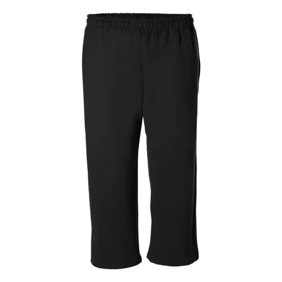 Gildan&reg; Heavy Blend Open-Bottom Sweatpants Black {1}