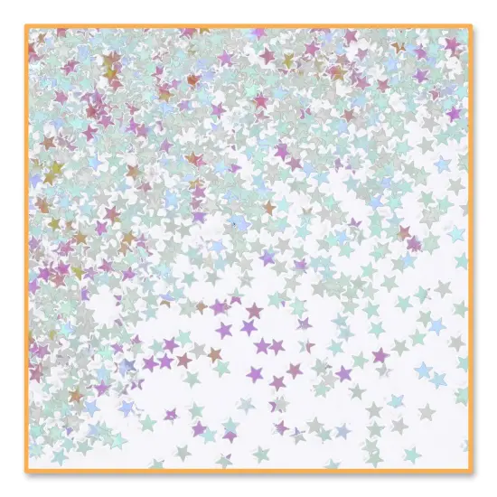 Iridescent Stars Confetti (Pack of 6) {1}
