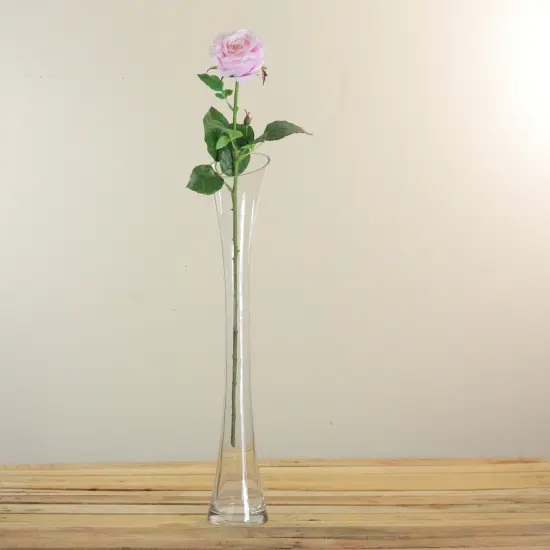 Select Artificials 26" Bloomed Blush Pink Florist Rose Artificial Stemmed Flower Spray {3}