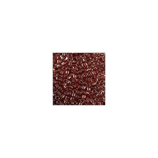 Miyuki Delica Seed Bead 11/0 Transparent Ruby {4}