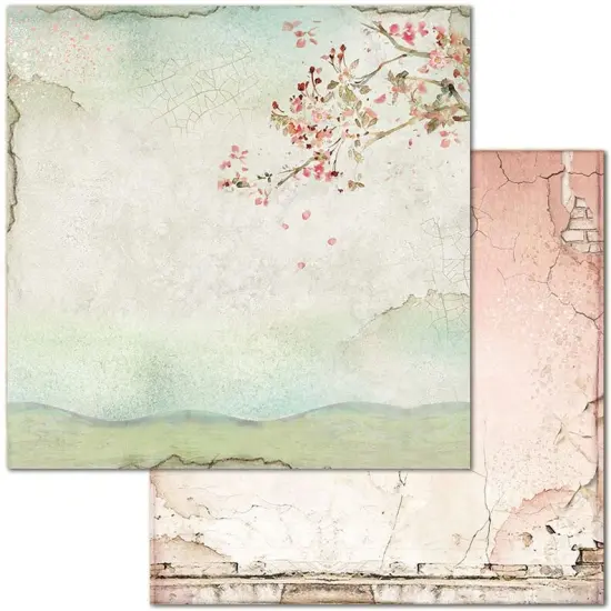 Stamperia Double-Sided Paper Pad 8"X8" 10/Pkg-House Of Roses, 10 Designs/1 Each {5}