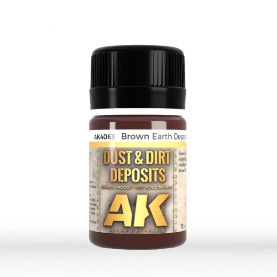 AK Interactive: Sand Yellow Deposit (35ml Bottle) {1}
