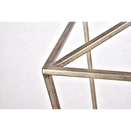 Maddox Collection Pendant D9.75 H14.5 Lt:1 Vintage Silver Finish {5}