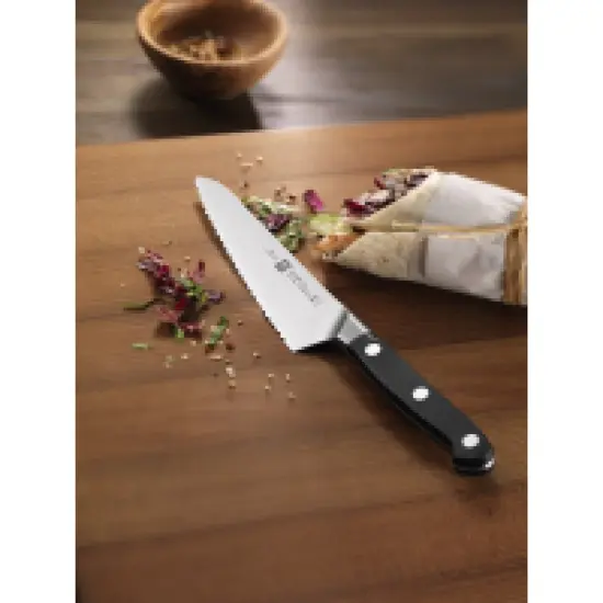ZWILLING Pro 5.5-inch Serrated Prep Knife {4}