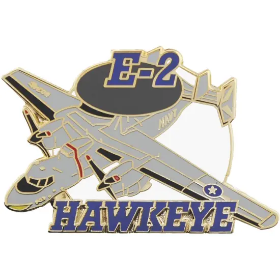 E-2 Hawkeye Airplane Pin 1 1/2" {1}