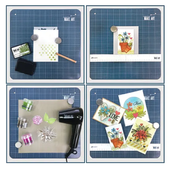 Wendy Vecchi MAKE ART Stay-tion-All-In-One Magnetic Surface {3}