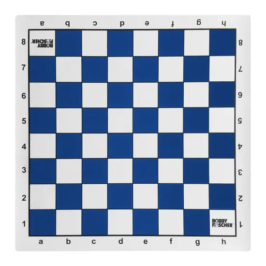 Bobby Fischer Tournament Roll Up Chess Board - Vinyl {4}