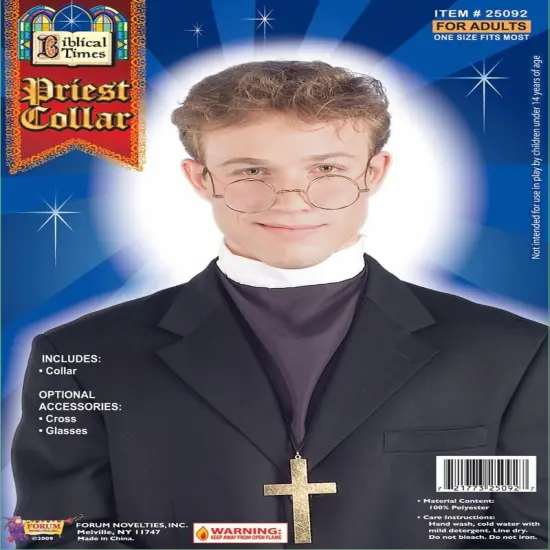 Biblical Times Priest Collar Costume Adult Standard {1}