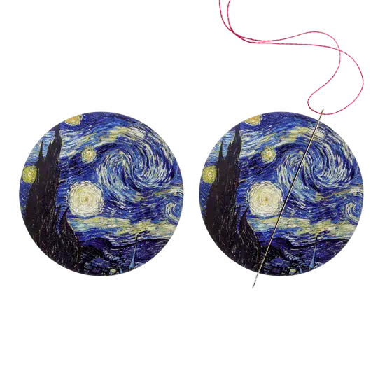 Magnetic double-sided needle holder FLMH-068(W) {1}