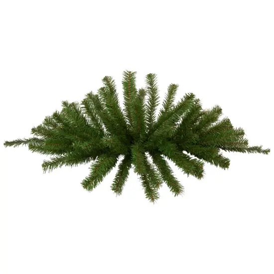 Northlight 28" Deluxe Dorchester Pine Artificial Christmas Swag, Unlit Green {4}