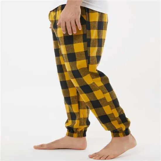 Flannel Jogger | RADYAN&reg; Gold-black {4}