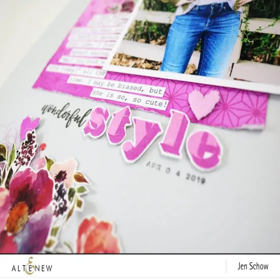 Block Alpha Stamp Set {6}