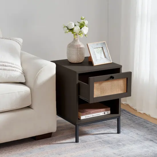 Nestl Small Night Stand End Table {2}
