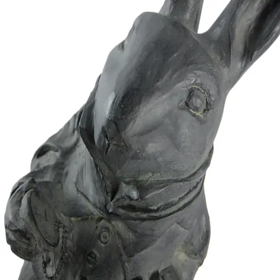 `Alice In Wonderland` White Rabbit Garden Statue {5}