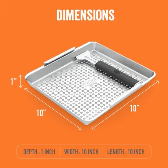 Yukon Glory Grill 'N Serve Wide Basket {4}