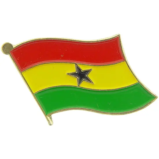 Ghana Flag Pin 1" {1}