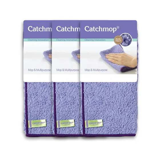 Multipurpose Cloth, Easy to clean, Reusable, No detergent needed (3 sets) {1}