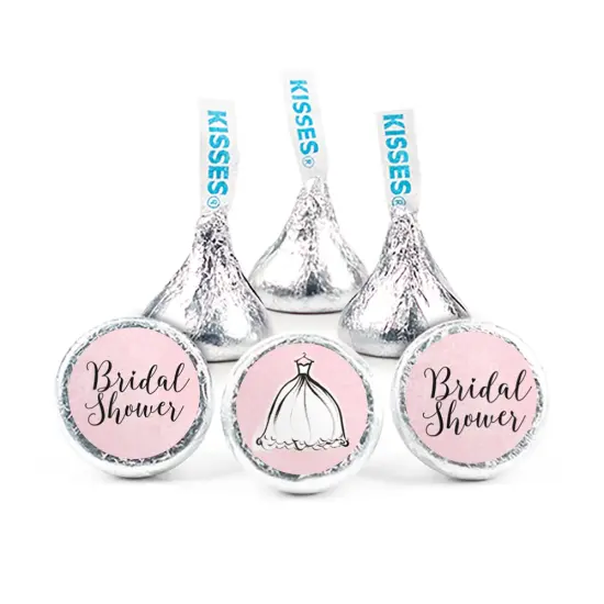 324ct Bridal Shower Stickers for Hershey's Kisses or Mints Party Favors - By Just Candy {1}