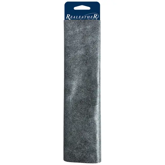 Realeather(R) Crafts Leather Trim8.5"X11"-Bomber Blue {1}