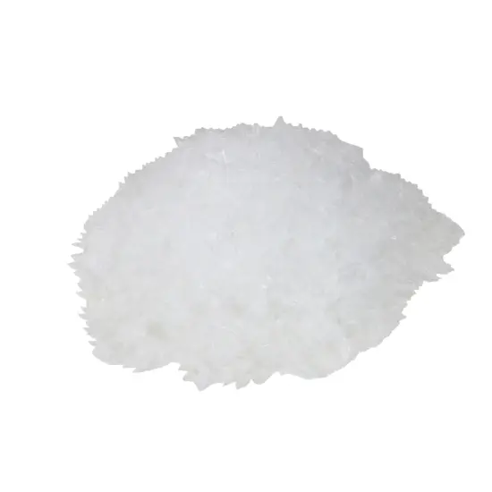 Northlight White Artificial Powder Snow Flakes for Christmas Crafts and Decorating 2.5qts {3}