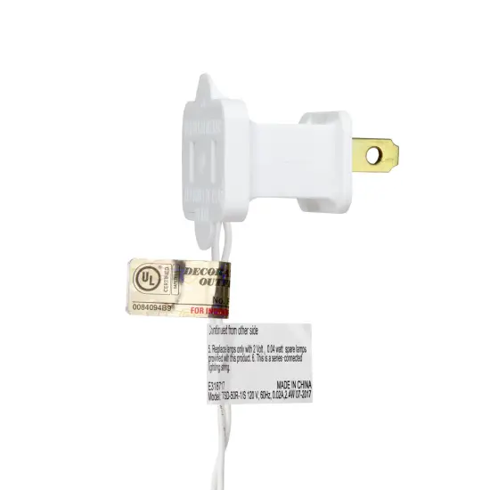 Northlight LED Wide Angle Mini Christmas Lights - Red - 16.25' White Wire - 50ct {3}