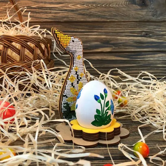 Set for embroidery with beads on wood FLK-268 {4}