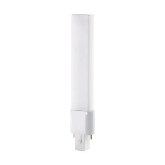 Satco S18400 4.5W LED PL 2-PIN 2700K G23 360deg Type B Ballast Bypass Lamp {1}