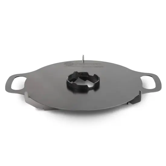 Petromax Atago Cooking Support for Atago Camp Grill Griddle Plate, Outdoor Cooking a la Plancha, Direct Flame Contact {5}